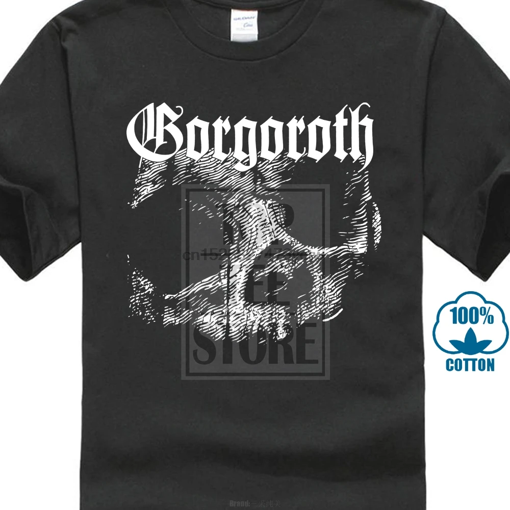 Gorgoroth череп лицо футболка M L новая брендовая Официальная | Мужская одежда