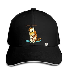 Calvin Hobbes Embrace классическая мужская черная бейсболка, модная Милая Новая летняя бейсболка, модная бейсболка кепка