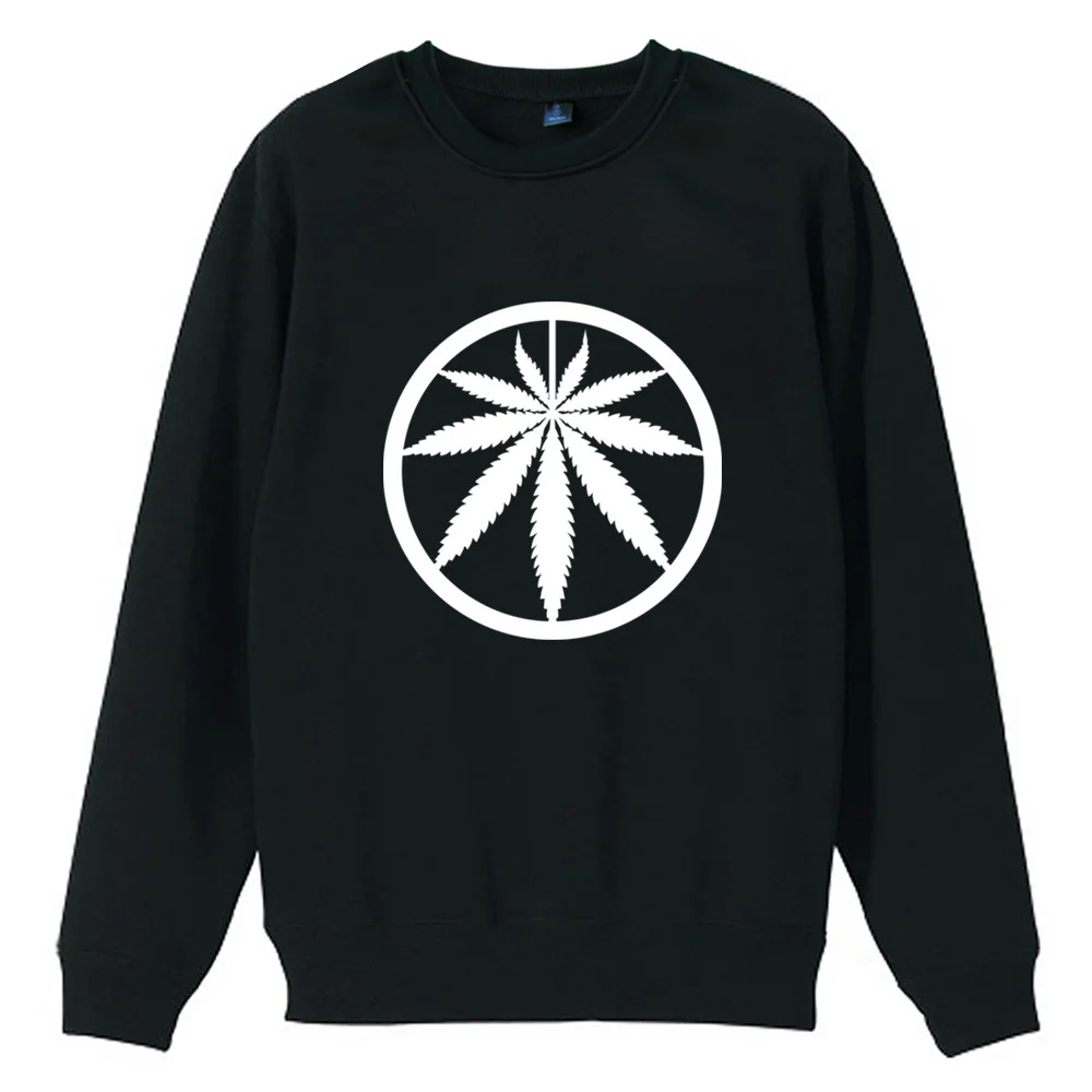 

Hemp Peace Sign Jamaica Reggae Regge Rasta Leaf Red Yellow Green Boy Man Crew Neck Sweatshirt Teenager Fleece Pullover ZIIART