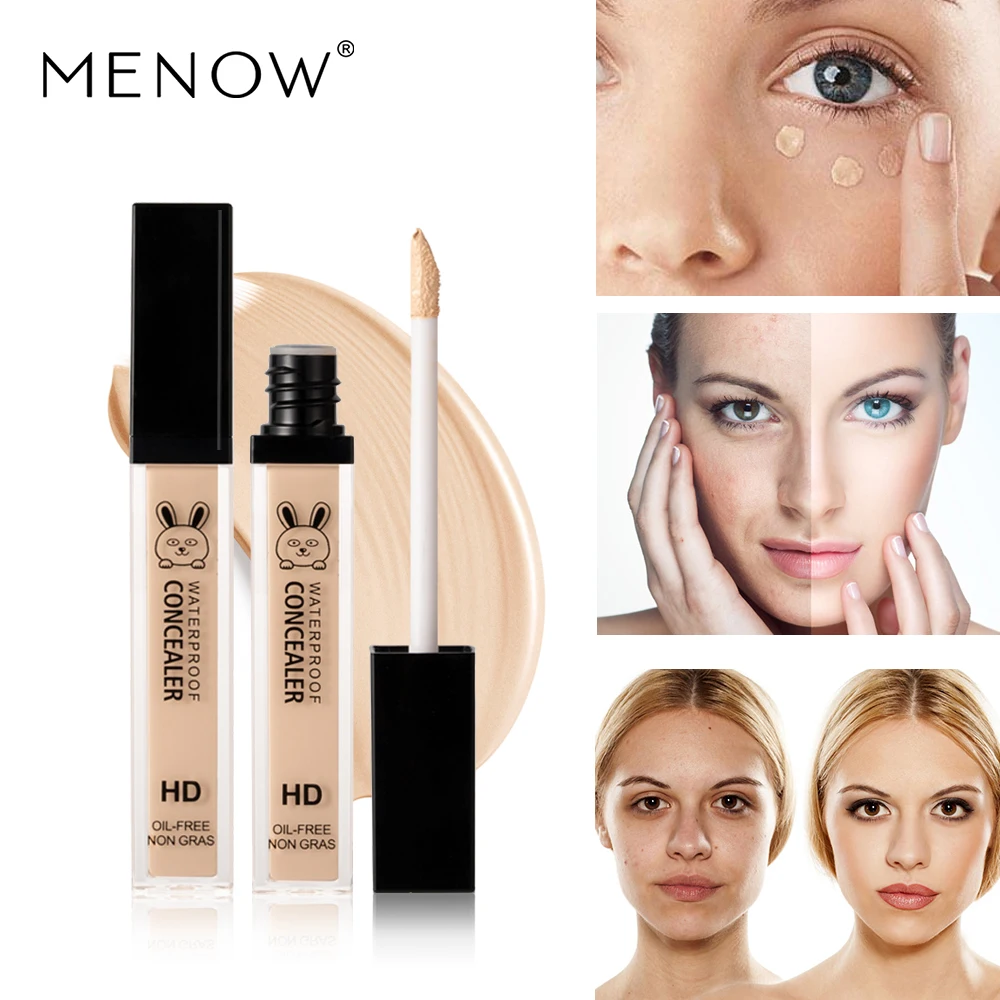 

MENOW 3 Colors Facial Skin Concealer Liquid Corrector Makeup Waterproof Eye Concealer Stick Cosmetic For Dark Eye Circles TSLM1