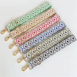 Colorful Bag Strap Women Handbag Belt Wide Shoulder Bag Strap Replacement Strap Accessory Bag Part Adjustable Belt For Bag 130cm