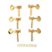 

6 pcs Acoustic Guitar Machine Head Tuners Vintage Metal Acoustic Guitar Tuner Tuning Keys Pegs Guitar Parts Acoustic Folk Guitar