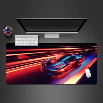 

3d Cool Colorful Car Advanced Customization Mouse Pad HD Printing Best-selling Natural Rubber Washable Game Large Playing Pads