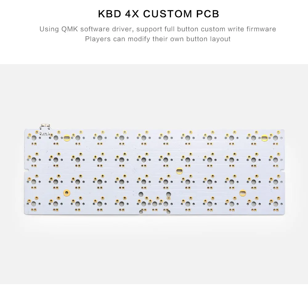 Полностью собранная клавиатура NIU40 с переключатель Cherry и колпачки для ключей