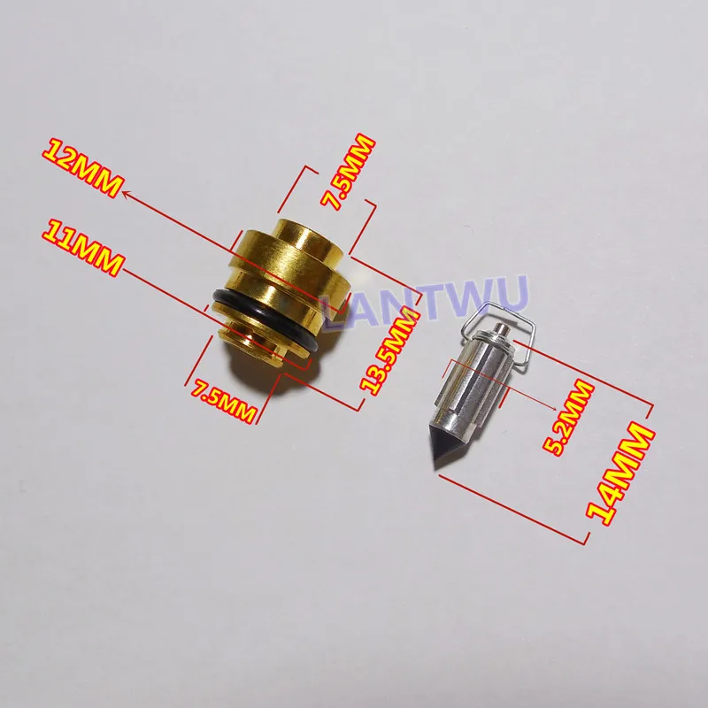 KPS motorcycle Keihin carburetor Needle valve + base kit for