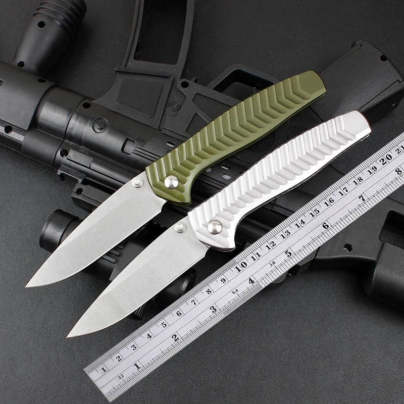 

BM 781 D2 Blades Aluminum handle Foldable knife camping Self-defense pocket Survival Hunting Kitchen Knives EDC Tool