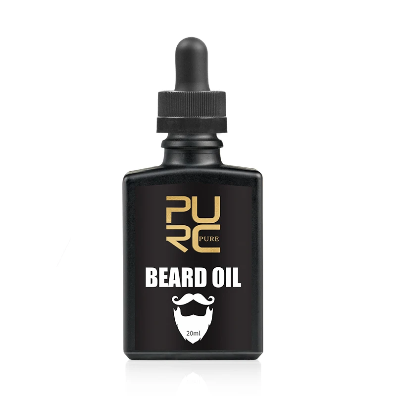 PURC масло для роста бороды против выпадения волос для мужчин масло для бороды против перхоти питательное и ухоженное увлажняет для мужчин Усы бороды