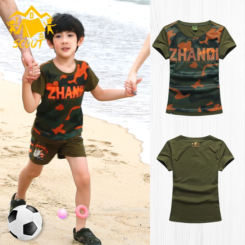

Children's T-Shirt Short Sleeve Cartoon Pattern Kid Tops T-Shirt