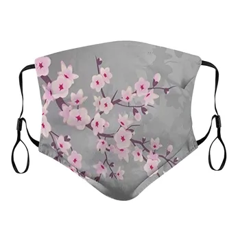 

1pcs Simple maschere can put Filter masques Fashion Printing Dustproof Windproof Fog Haze Quick-drying mascaras Toiletry Kits