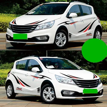 

Customzied Whole Set Doors Head Decorated Car Sticker For Focus Fit CBA003