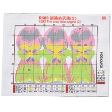 DIY ручной работы Рукоделие Вышивка костюм вышивка набор 11CT печать ангел детский узор крестиком 26*20 см украшение дома