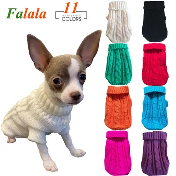 Pet Dog Sweaters Winter Pet Clothes for Small Dogs 1