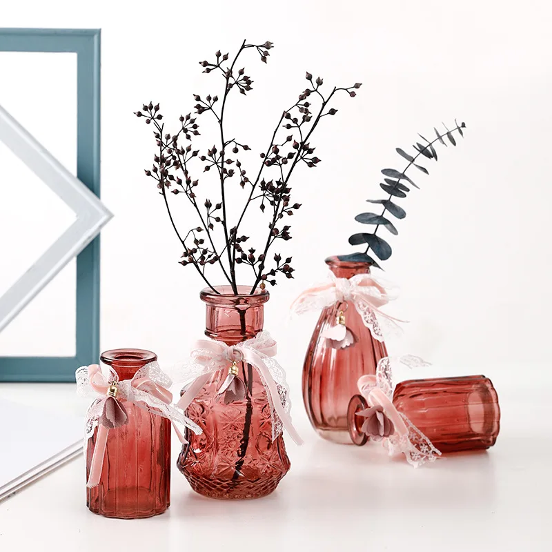 

Nordic Artificial Decoration Creative Household Vase Ceramic Furnisher Small Flower Arranger For Living Room Table Home Decor