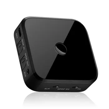 

APTX Bluetooth 5.0 Adapter Wireless Receiver and Transmitter For TV PC Speaker HIFI Audio 3.5mm SPDIF Optical Fiber