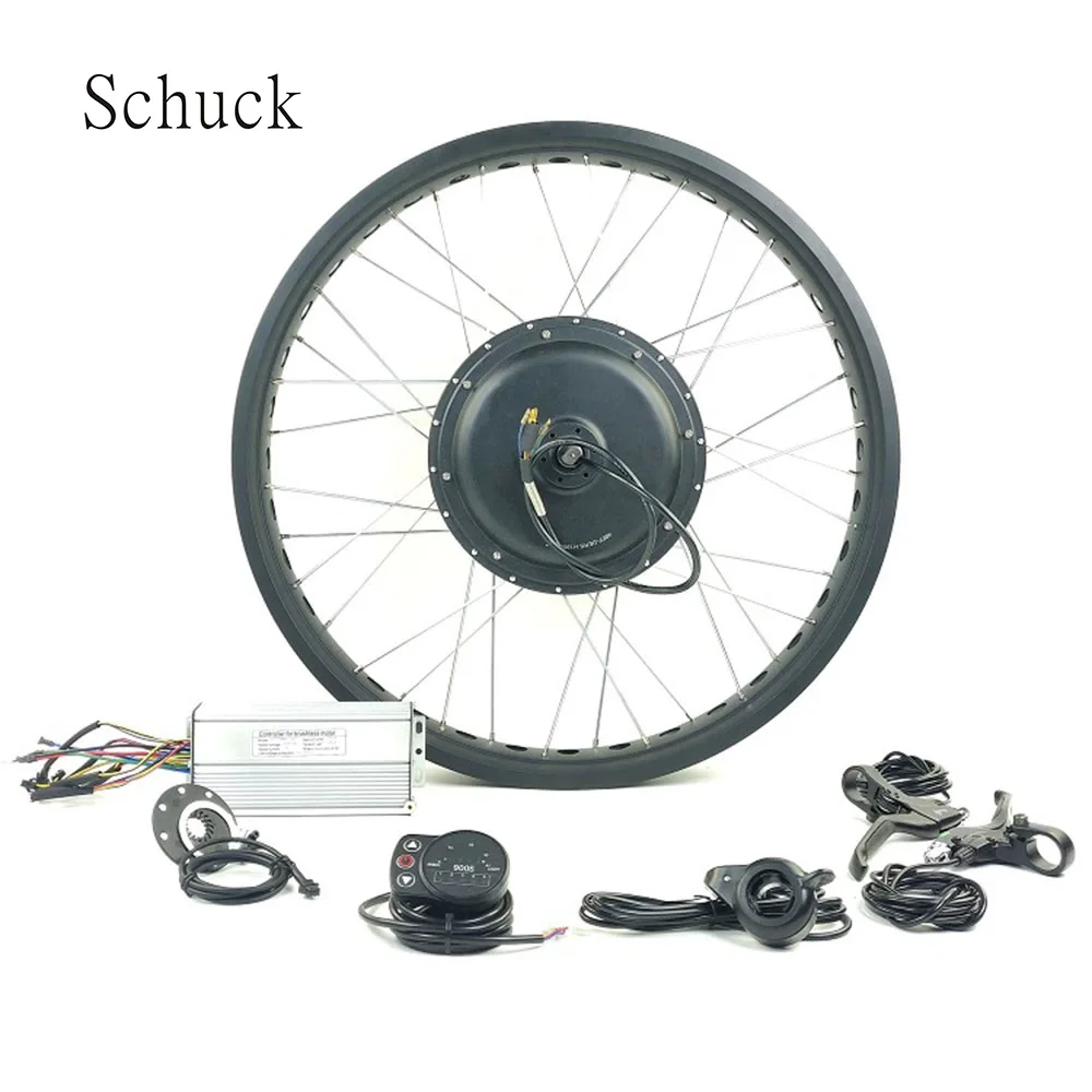 Электрический велосипед Schuck 48V1500W BLDC снежный задний вращающийся