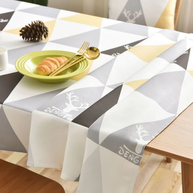 GIANTEX Decorative Table Cloth Tablecloth Rectangular Tablecloths Dining Table Cover Obrus Tafelkle