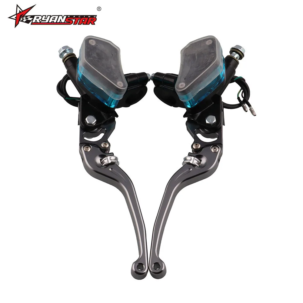 

Manufacturers Direct Selling Motorcycle Refit Accessories Horizontal Brake Upper Pump CNC Hydraulic Braking Adjusted Handbrake L