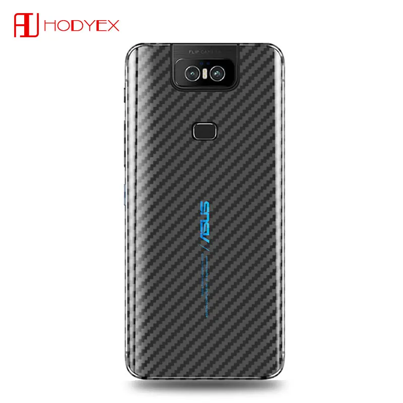 

3D Carbon Fiber Protective Back Film For Asus Zenfone 6z 6 zs630kl Back Screen Protector Film Sticker For 5 Z 5z ZS620KL