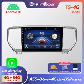 شراءPrelingcar لكيا سبورتاج 4 QL 2018-2019 سنوات راديو السيارة الوسائط المتعددة مشغل فيديو الملاحة نظام تحديد المواقع أندرويد 10.0 لوحة القيادة