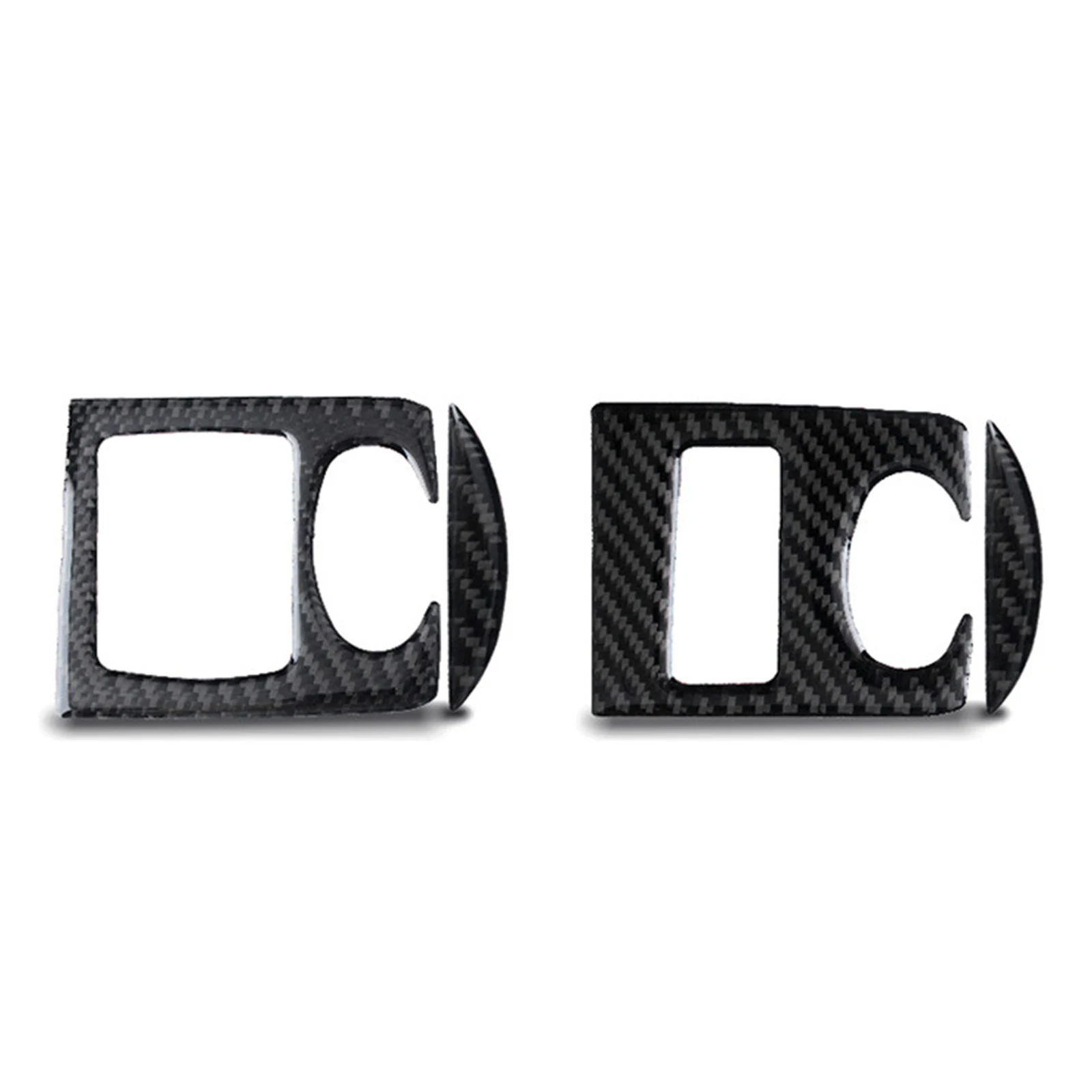 4 Pcs Carbon Fiber Window Lifter Panel Cover Stickers Left-hand Drive for Audi TT 8n 8J MK123 TTRS 08-14 | Автомобили и