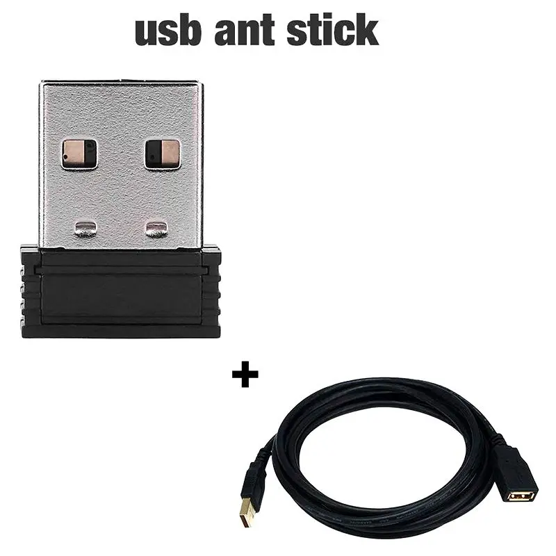 USB ANT+ Stick Адаптер для Zwift, Garmin, Sunnto, TacX, Bkool, PerfPRO Studio, CycleOps, TrainerRoad для обновления велотренажера