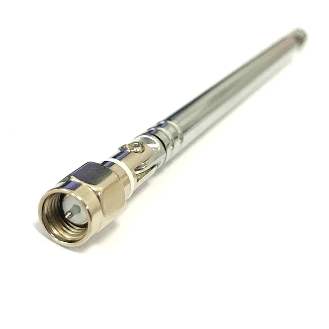 Antena telescópica SMA macho para Radio TV, 1 reemplazo para PC, 159mm, 7 Secciones, DIY, nuevo precio al por mayor
