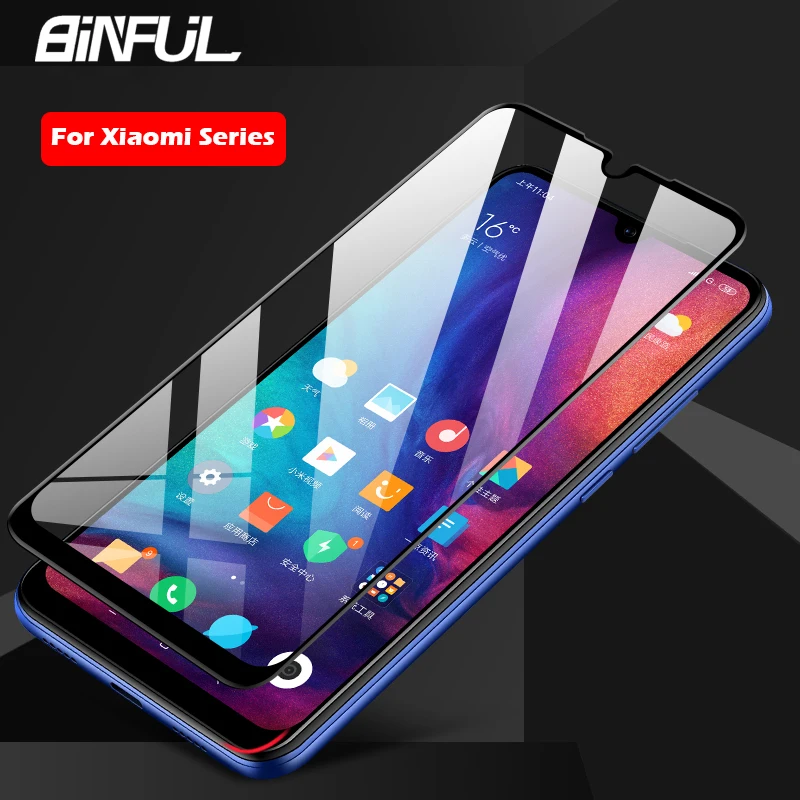 9D закаленное стекло для Xiaomi Redmi 5 Plus полное покрытие экрана 7A 7 8 8A Note 8Pro K20 9Pro 9T