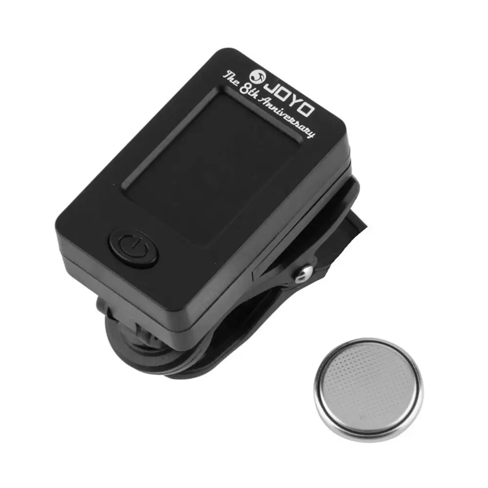 

Guitar Tuner Clip On Chromatic Tuner with Battery Control Switch Guitarra Tuning Instrument Guitar Part Accessories