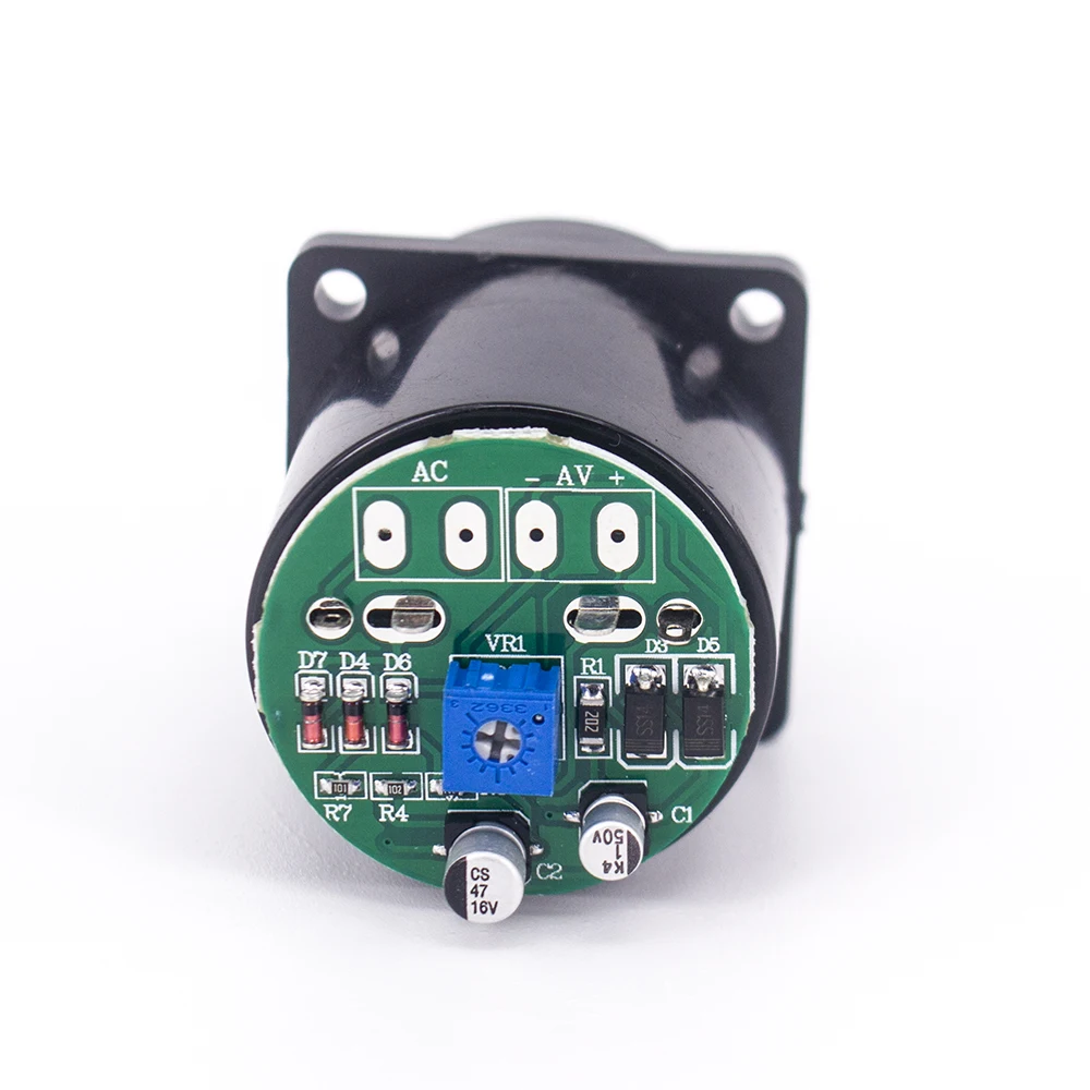 35mm Panel VU Meter 500VU with Green Backlight sound pressure meter+VU level audio meter driver board DC/AC 6-12V input - 5