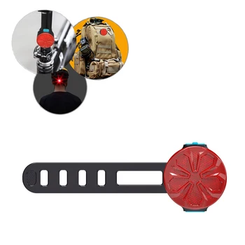 

XANES A03 6xLED Bike Tail Light 120° 620nM Wavelength 12 Modes IPX5 Waterproof Cycling Night Warning Light Lantern Lamp