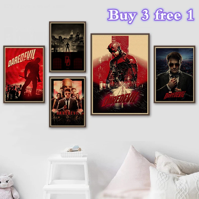 Daredevil постер ТВ серии постеры Картина Настенная картина украшение для домашнего