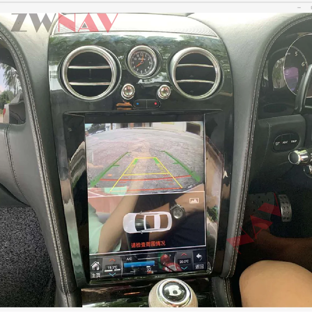 

Android 11 8+256GB IPS Screen For Bentley Flying Spur For Continental Front Tesla Unit Auto Stereo Car Multimedia Player Radio