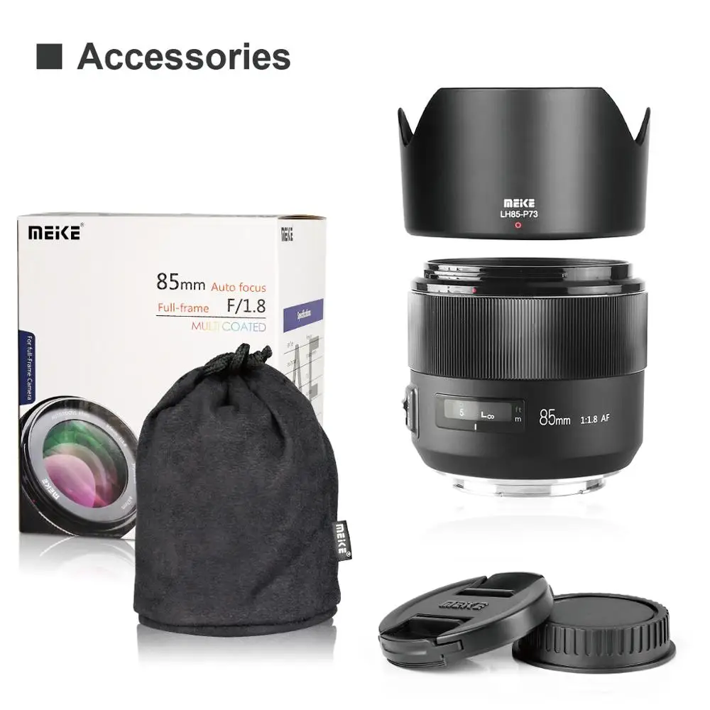 Meike 85mm F/1.8 Full Frame Auto Focus Portrait