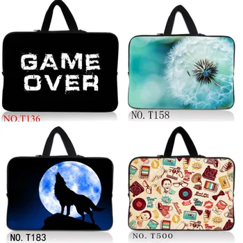 

Funny Laptop Bag Tablet Sleeve Pouch For Notebook Computer Wolf Bag 7 10 12 13 15 13.3 15.4 17.3 For Macbook IPad Dell Asus