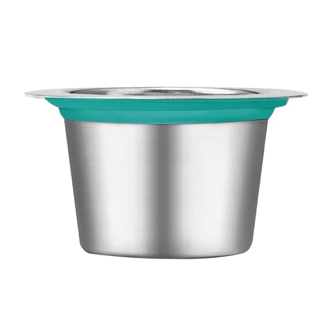 1Db Rozsdamentes Acél Újratölthető Kávécapszulák Szűrő K-Cup - Image 3