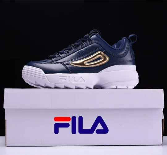 FILA Disruptor II 2 generations Men Sneakers large serrated thick raised shoes Men Running Shoes 13 colors - Цвет: 1MEN
