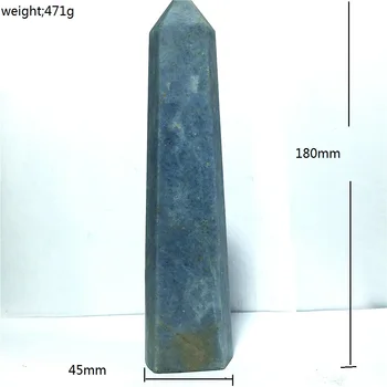 

natural celestite crystal wand point Home furnishing decoration stone and crystal Crystal rod column