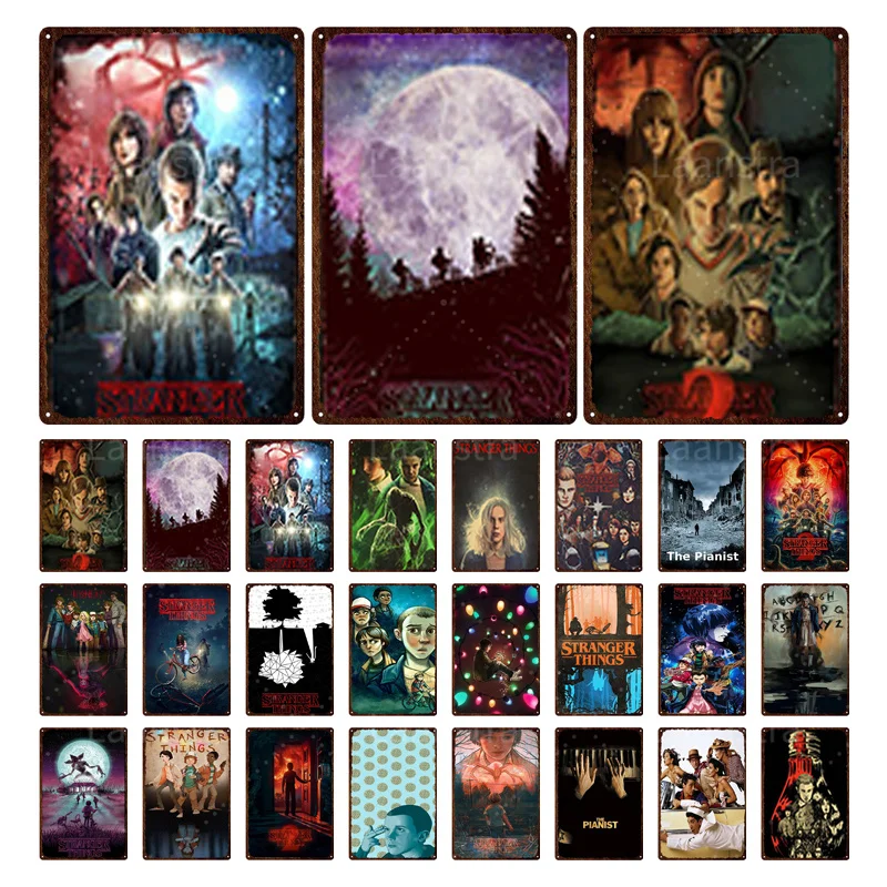 

Vintage Poster Different Types Classic Famous Movie Tin Sign Wall Decor Art Poster Mental Plaque Signs For Decorating Bar Home
