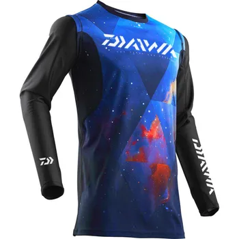 

DAIWA Clothes Fishing Clothing Summer Coat Long Sleeve Cold Sensation Sunscreen Anti-UV Quick-Drying Breathable Fishing Shirts