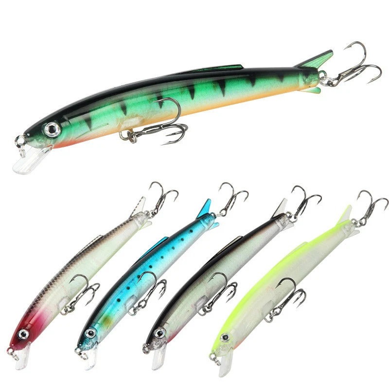 1 шт. рыболовная приманка Lures123mm10g гольян погремушка Высококачественная жесткая