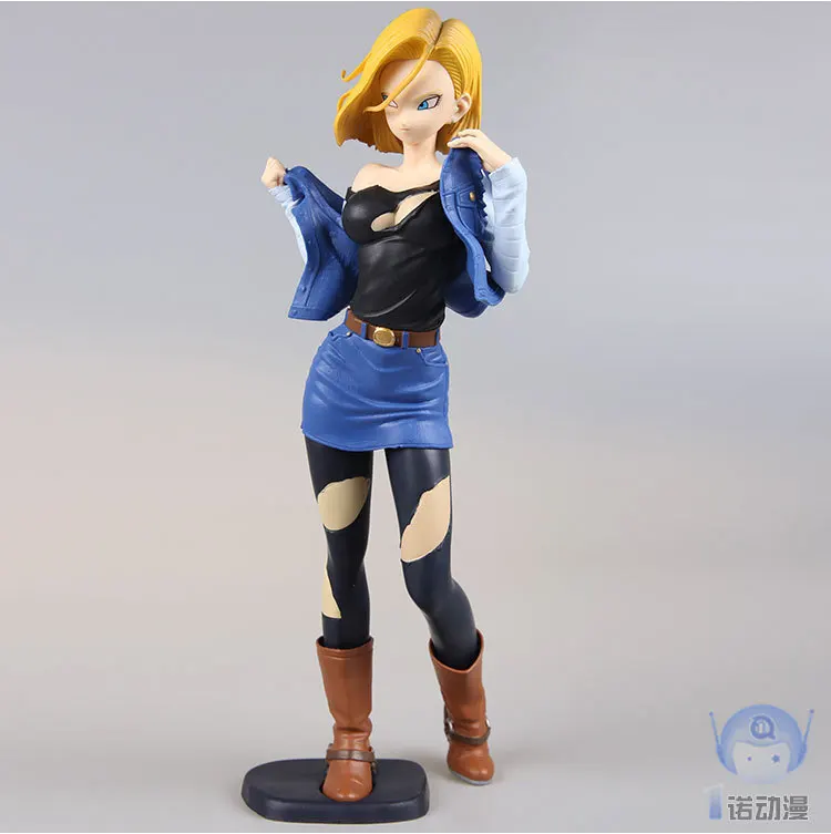 

Capsule Toy Boxed Decoration Dragon Ball Z Assemblage Prize Figure Garage Kit Glitter Glam Cyborg No. 18 Battle Damage 2-Color
