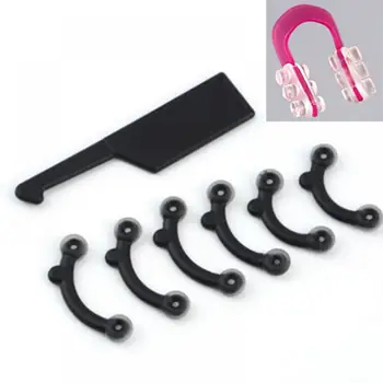 

Nose Up Lifting Shaping Clip Kit 6Pcs/Set 3 Sizes Nose Up Shaper + 1pcs Nose Up Lifter Women Girl Nose Corrector Massage No Pain