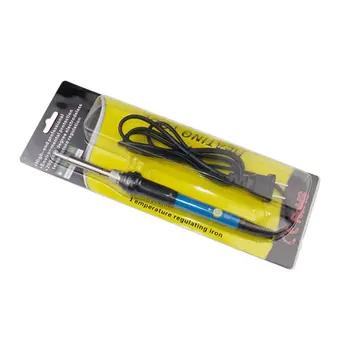 

60W Adjustable Temperature Electric Soldering Iron Handle Thermal Pencil Tool With Soldering Iron Tips Repair Of Solder Repair
