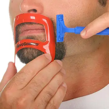 

1PC Men Beard Modeling Shaving-Template Grooming Face-Care Husband Gift For Beard Styling Tools High Quality Comb Care Tool