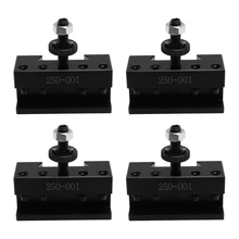 

4PC SETS 250-001 0XA Quick Change Tool, Turning Tool Holder Steel Material HOLDER