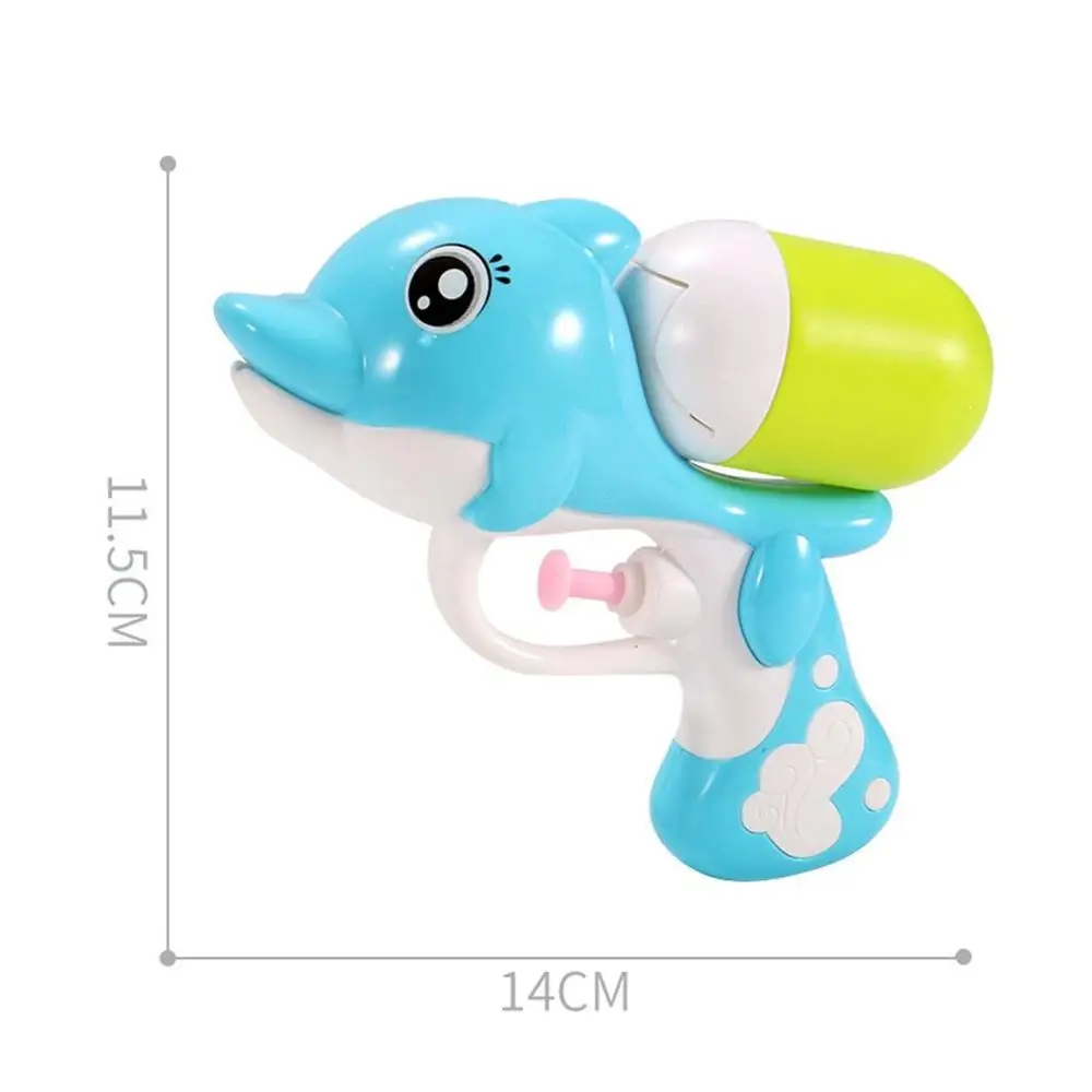 Мини Дельфин водяной пистолет игрушка детская пушка воды пляжа стрельба игра милый мультфильм Забавная детская летняя игрушка для детей