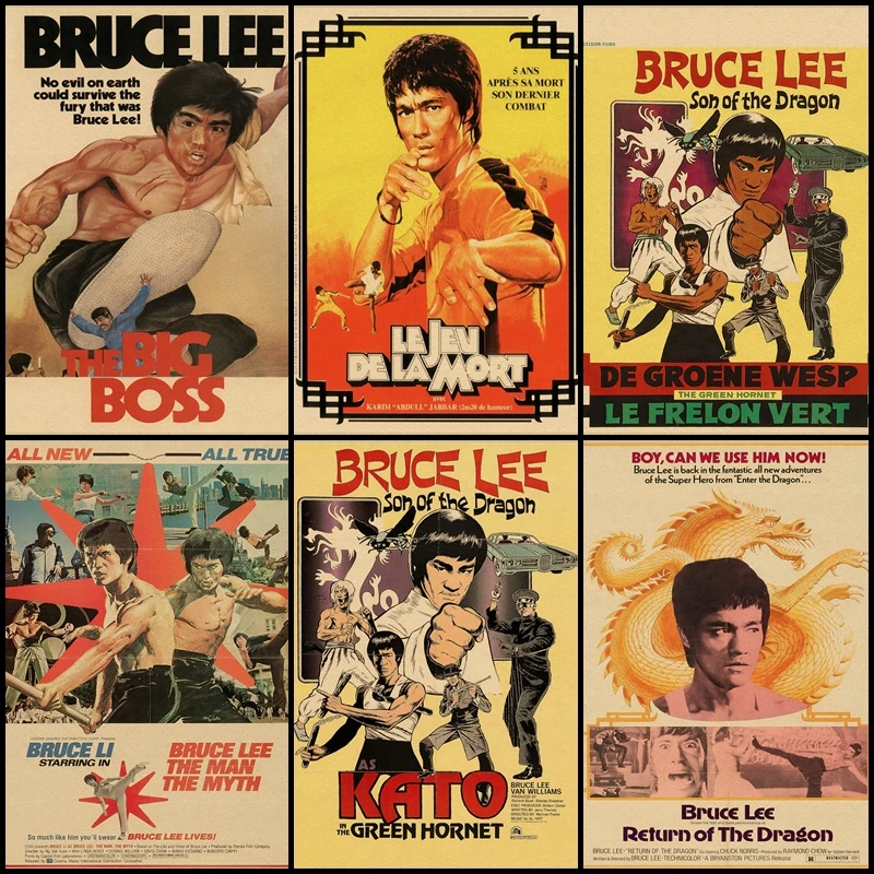 Sammeln & Seltenes Kunst Bruce Lee Anime 24