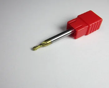 

Freeship 10PCS Ø 2.5mm radius 1.25 HRC62 R1.25 Carbide Ball Nose End Mills CNC machine milling cutter bits for stainless steel