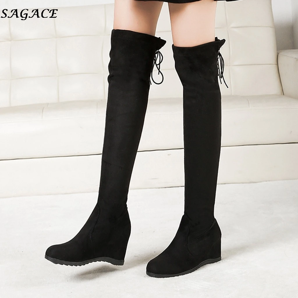 over the knee winter boots
