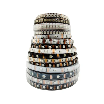 

DC12V WS2815 (WS2812b WS2813 Upgrade) FuII Color Smart Led Strip Light Waterproof IndividuaIIy AddressabIe RGB Tape DuaI-signaI
